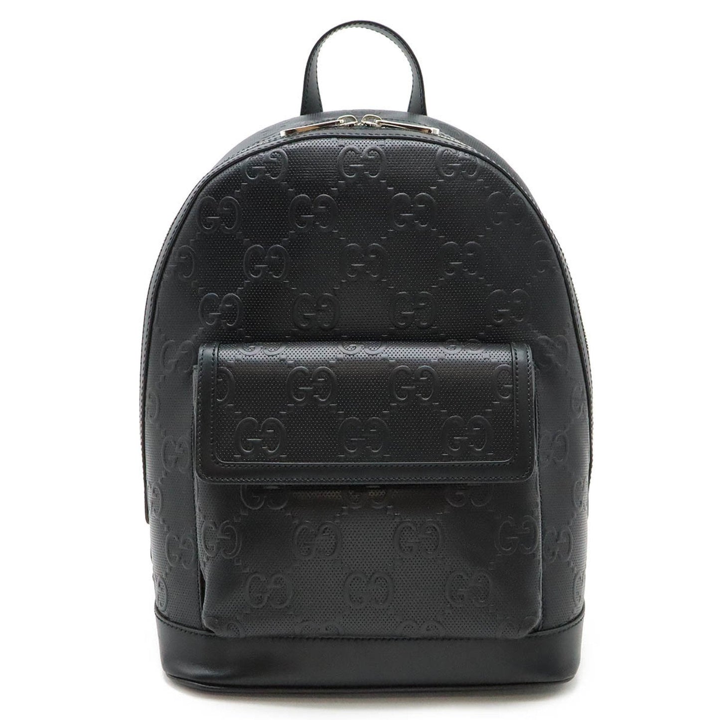 Gucci Black Leather Backpack