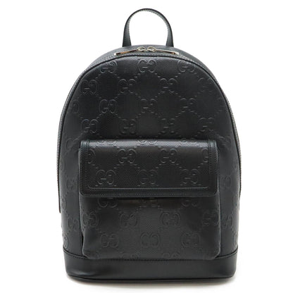Gucci Black Leather Backpack