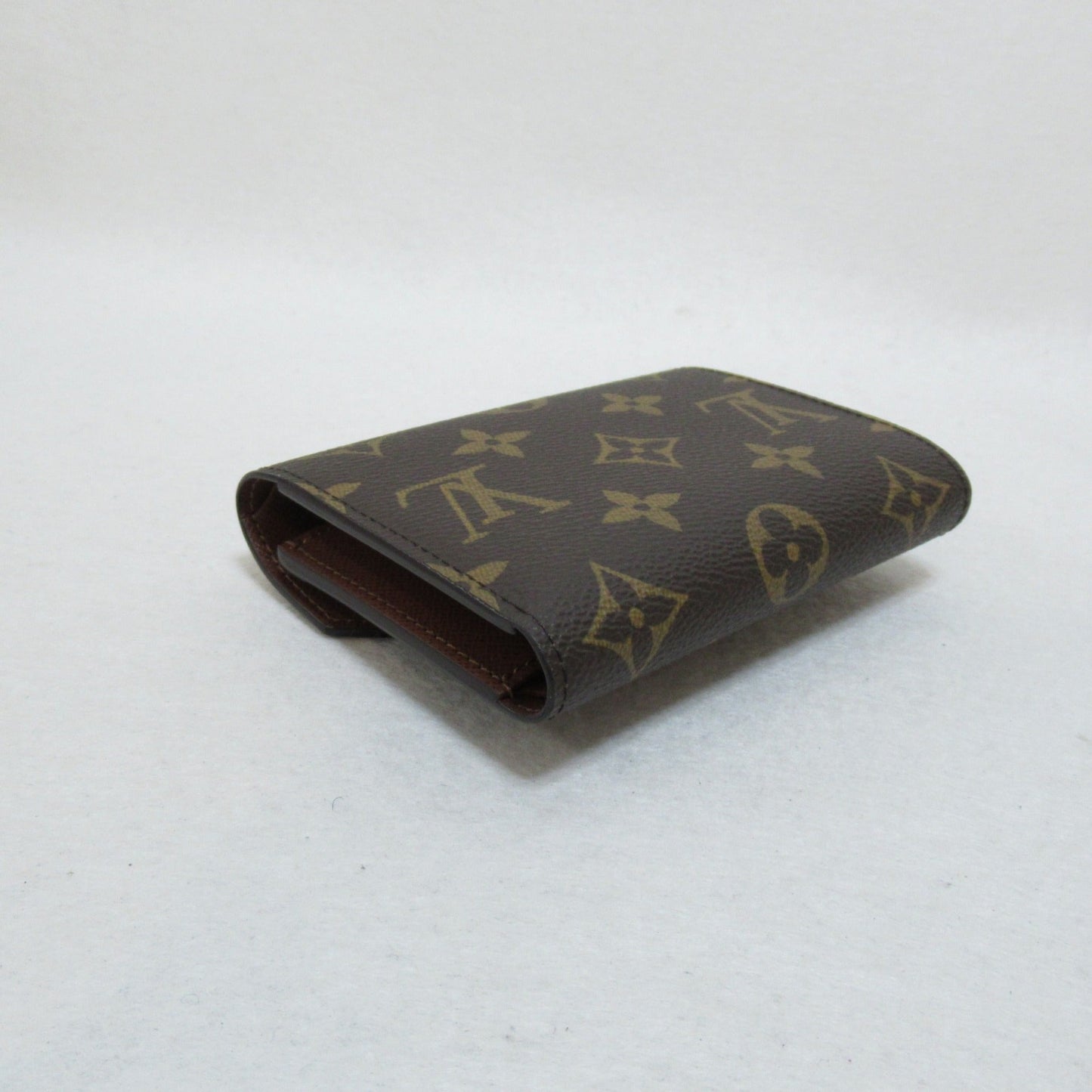 LOUIS VUITTON Portefeiulle Tri-Fold Wallet Brown Monogram PVC coated canvas M62472