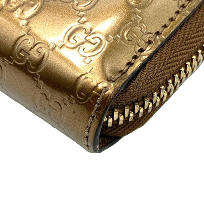 Gucci Gold Long Bill Wallet (Bi-Fold)