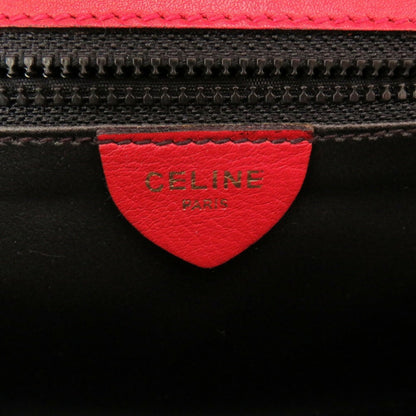 Celine leather red handbag