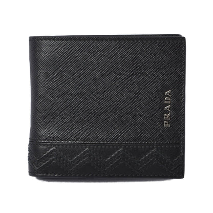 Prada wallet for men 2MO912 SAFFIANO Saffiano black