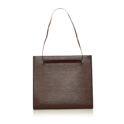 Louis Vuitton Epi Saint-Tropez Handbag Shoulder Bag M5246D Mocha Brown Leather Women's LOUIS VUITTON