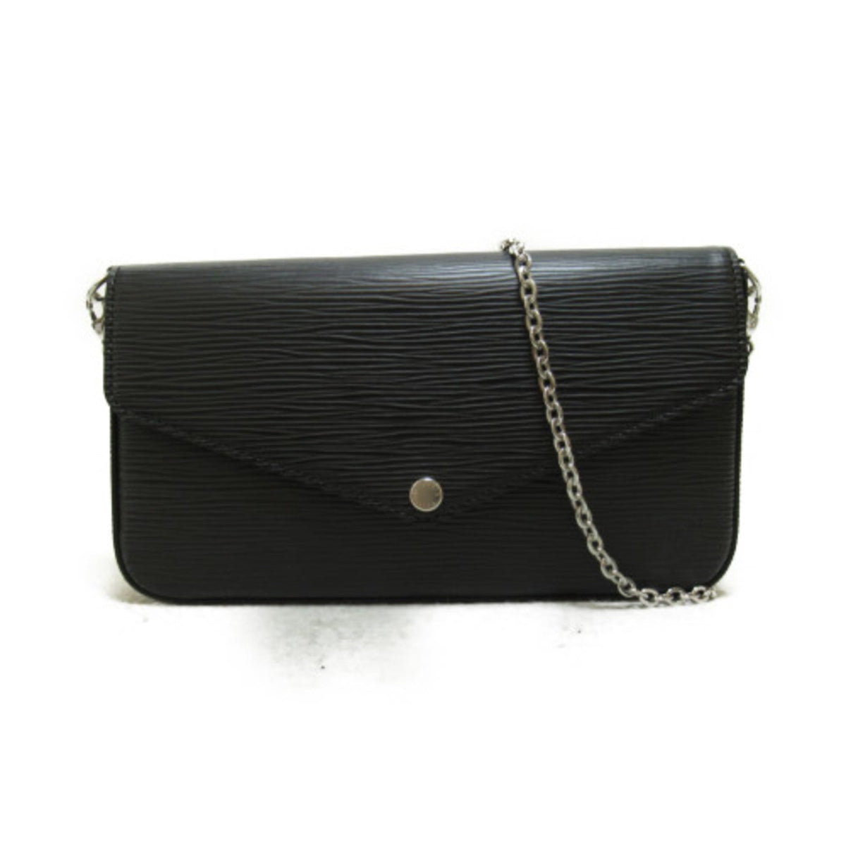 Louis Vuitton Pochette Felice Black Black Epi leather M81876