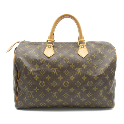 Louis Vuitton Speedy 35 Brown Monogram PVC coated canvas M41524