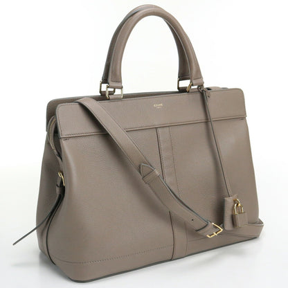 Celine Medium Kaba de France 192663 Handbag Leather Ladies