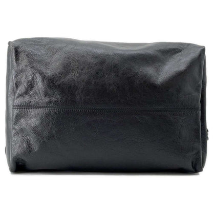 Gucci Black Leather Boston Bag Handbag Shoulder Bag