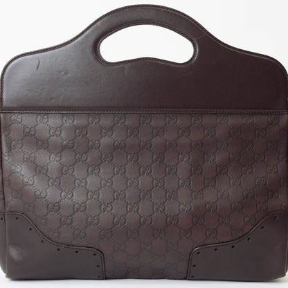 Gucci Brown Leather Handbag