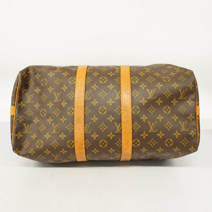 Louis VuittonAuth  Monogram Keepall Bandouliere 45 M41418 Unisex Boston Bag