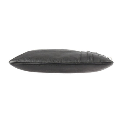 Gucci Black Leather Messenger Bag Shoulder Bag