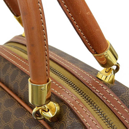 Celine Macadam handbag Boston brown tea M94