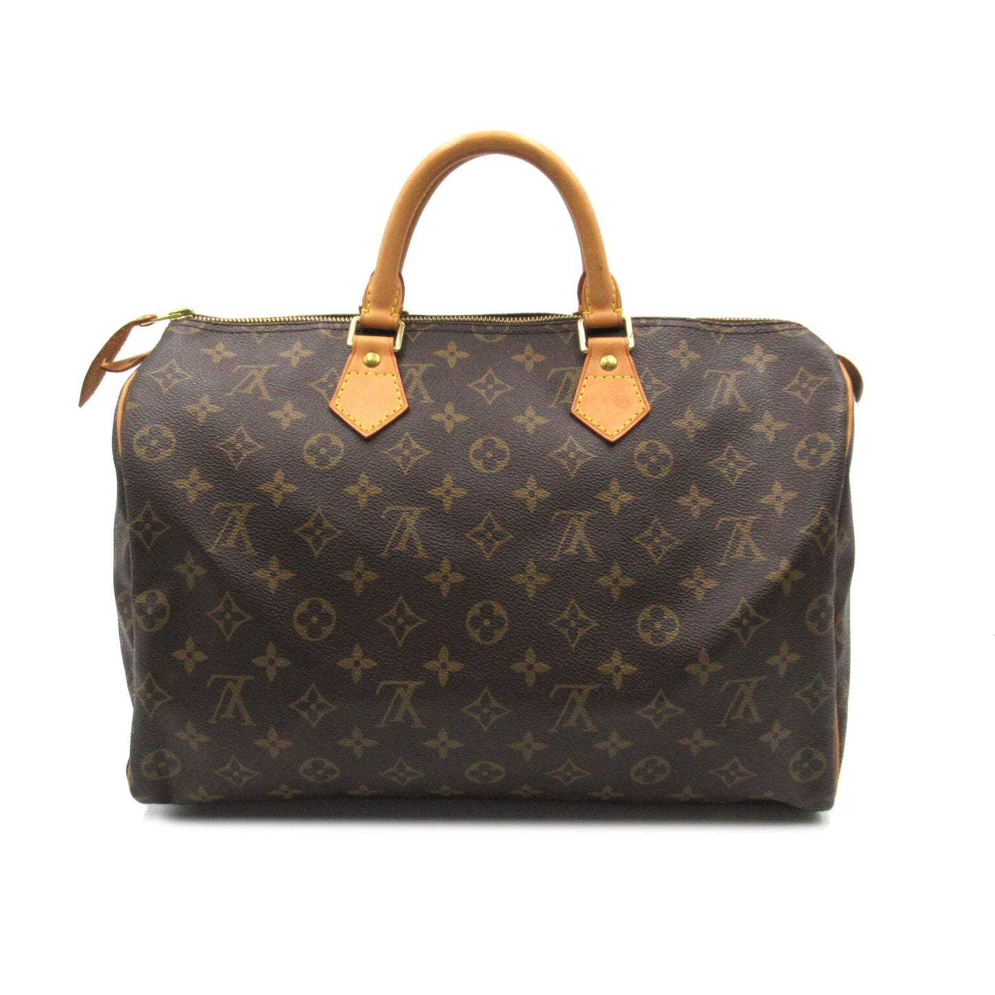 Louis Vuitton Speedy 35 Brown Monogram PVC coated canvas M41524