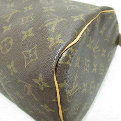 LOUIS VUITTON Speedy 30 Brown Monogram PVC coated canvas M41108