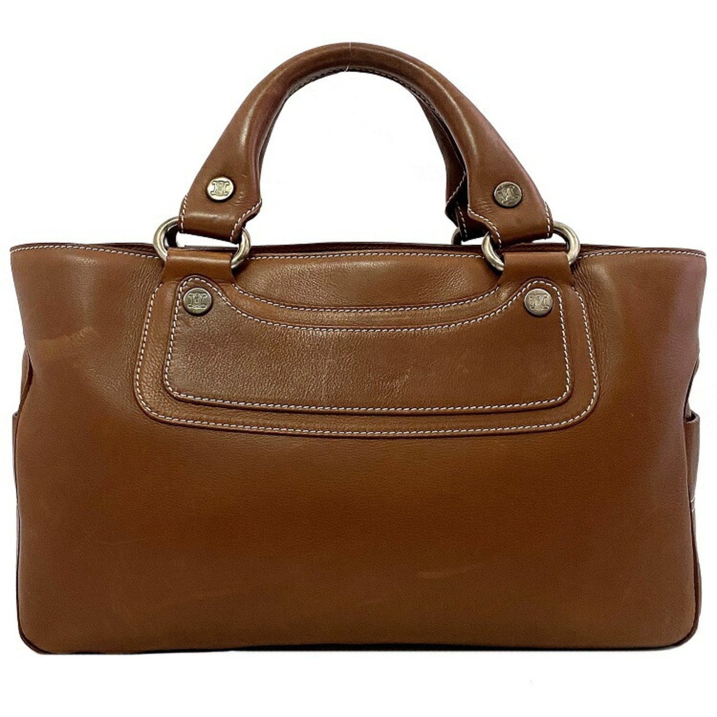 Celine Handbag Boogie Bag Brown 134023SOF Leather Celine Tote Mini Ladies