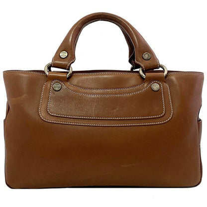 Celine Handbag Boogie Bag Brown 134023SOF Leather Celine Tote Mini Ladies