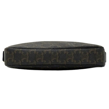 Celine bag ladies shoulder triomphe brown black