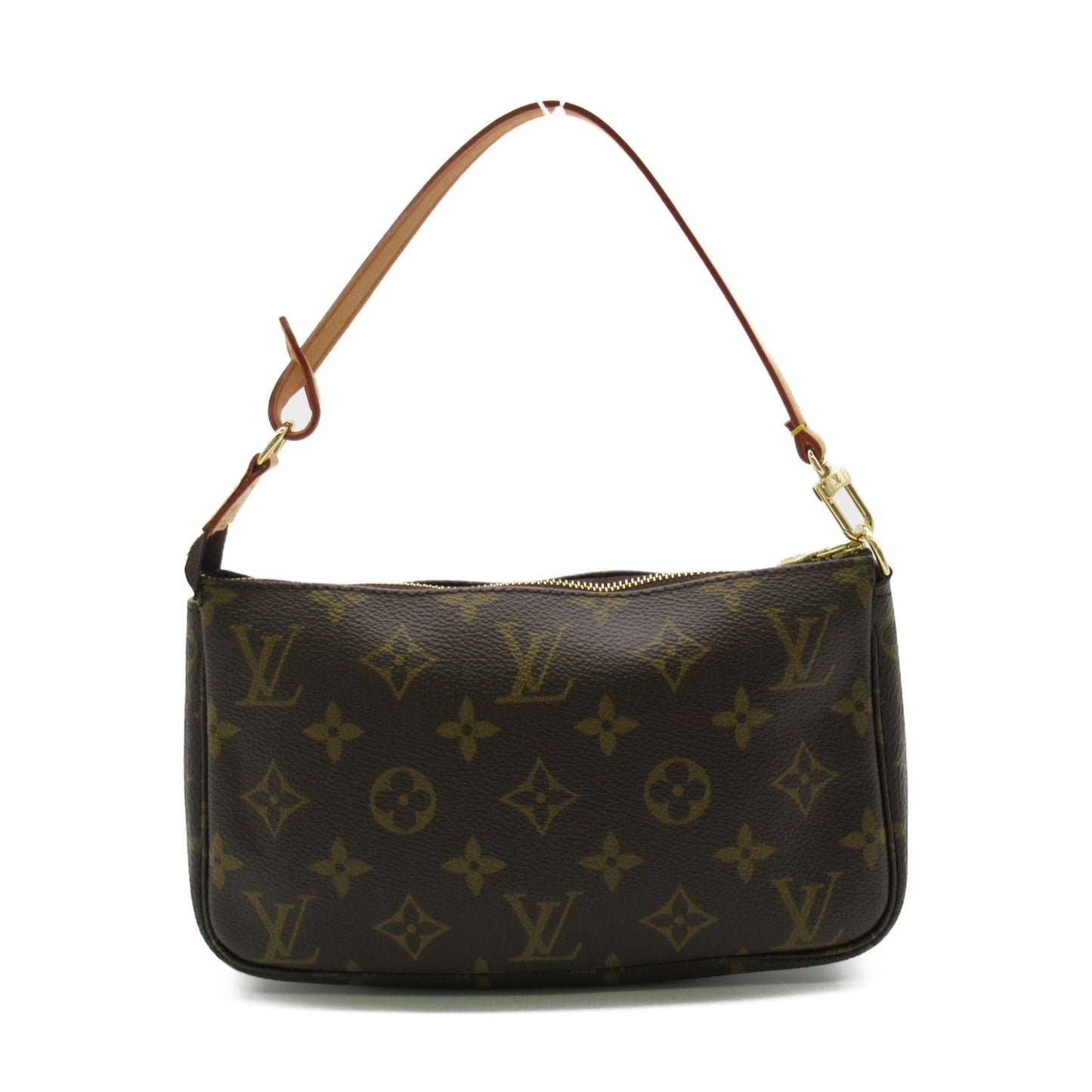 Louis Vuitton Pochette Accessoires Accessory Pouch Brown Monogram PVC coated canvas M51980