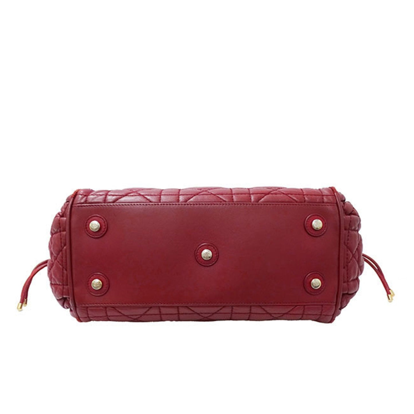 Christian Dior Red Color Leather Handbag ()