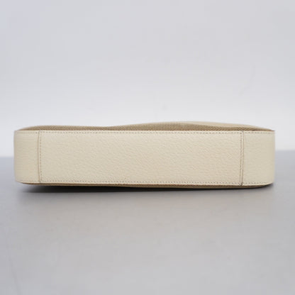 GUCCIAuth  Shoulder Bag 001 3873 Women's Canvas,Leather Shoulder Bag Beige,Ivory