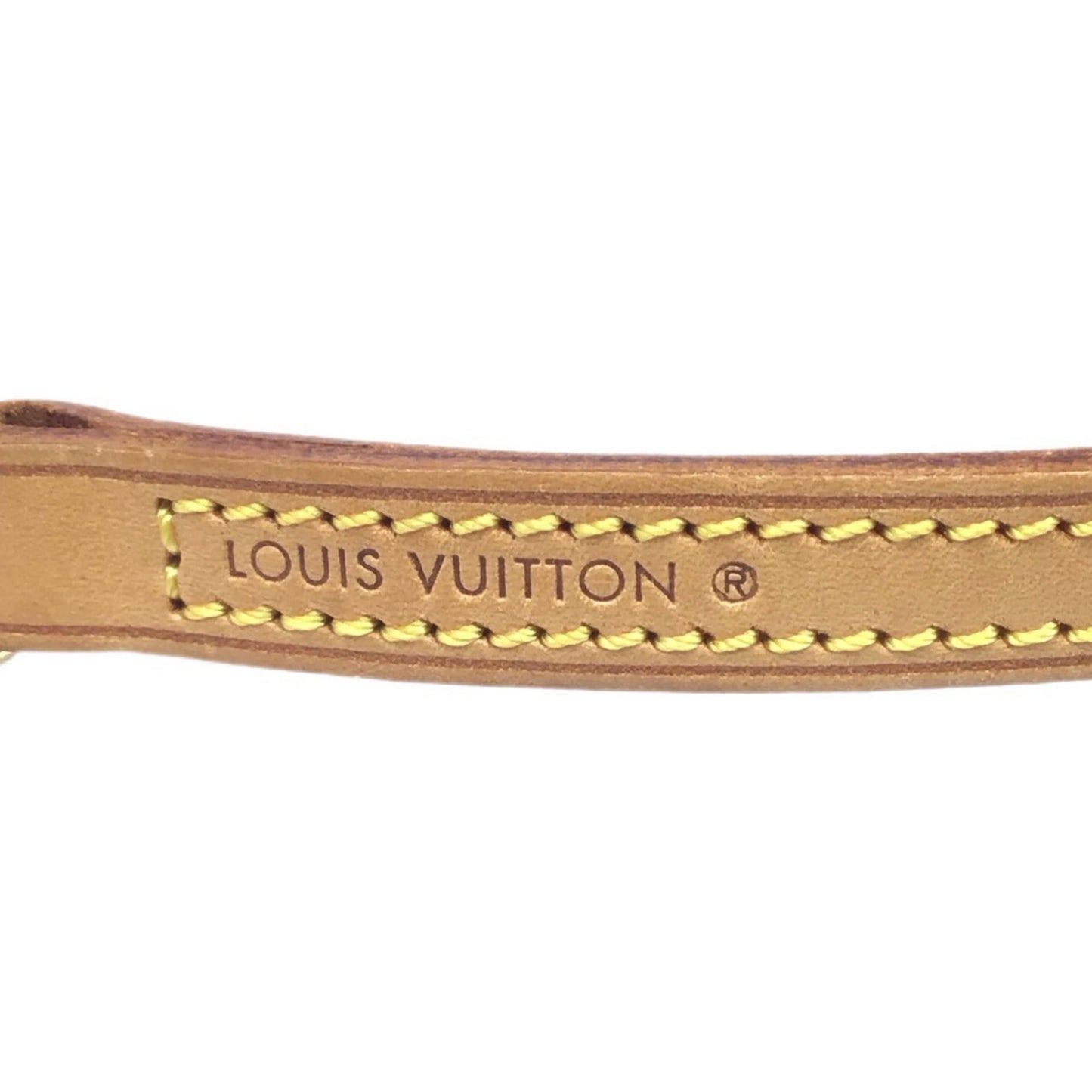 LOUIS VUITTON Shoulder Strap Tanned Leather Replacement Ladies Men's Unisex