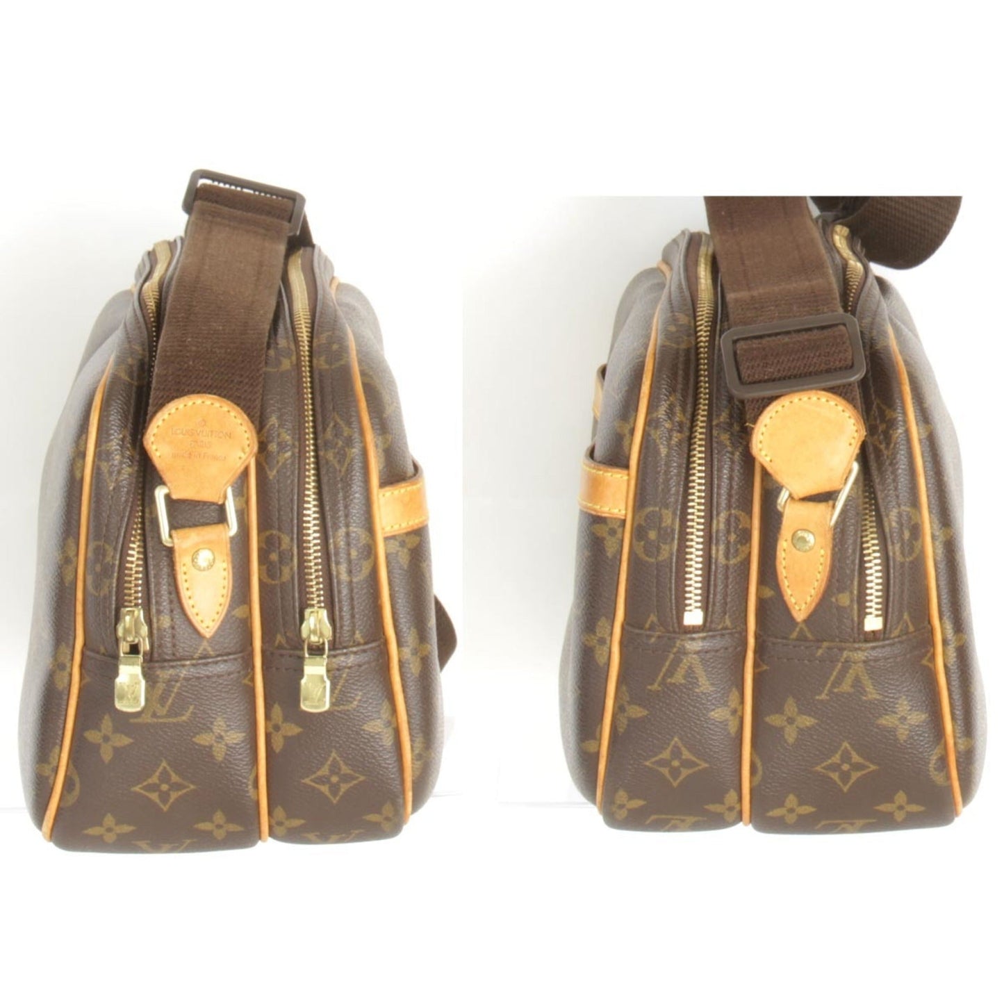 LOUIS VUITTON Reporter PM M45254 Shoulder Bag Monogram Canvas Women's