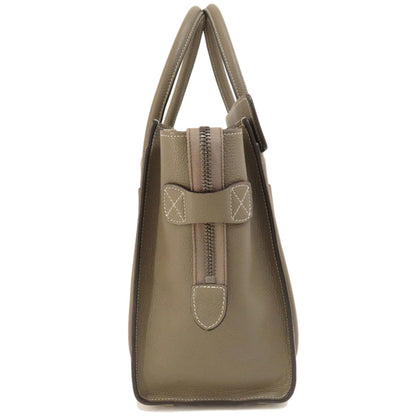 Celine Luggage Micro Handbag Calf Ladies