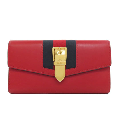 Gucci Red Color Leather Coin Purse/Coin Case ()