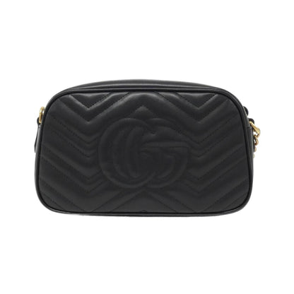 Gucci Gg Marmont Black Quilting Leather Shoulder Bag