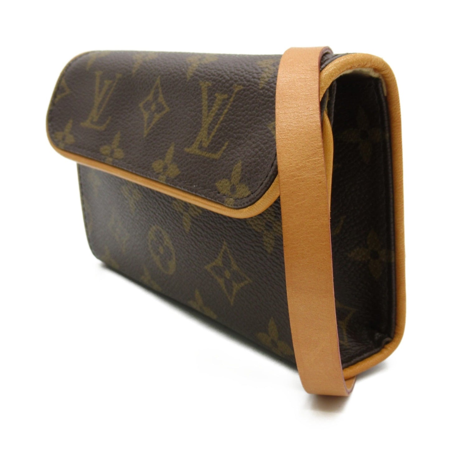 LOUIS VUITTON Pochette Florentine Brown Monogram PVC coated canvas M51855