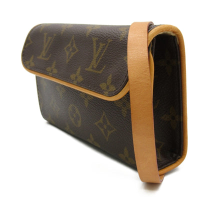 LOUIS VUITTON Pochette Florentine Brown Monogram PVC coated canvas M51855