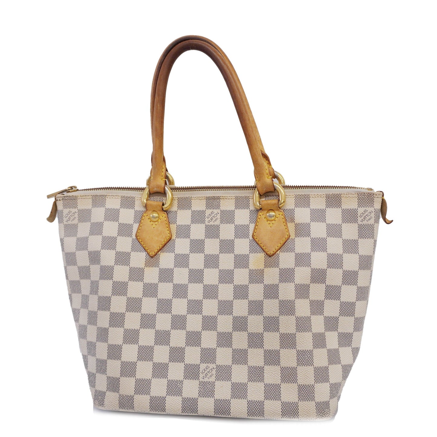 Louis VuittonAuth  Damier Azur Saleya PM N51186 Women's Tote Bag