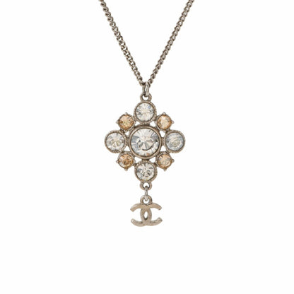 CHANEL Flower & CC A12W A37251 Ladies Rhinestone Necklace