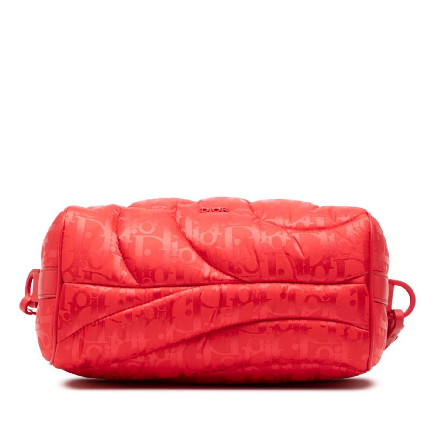 Christian Dior Red Color Nylon Shoulder Bag ()