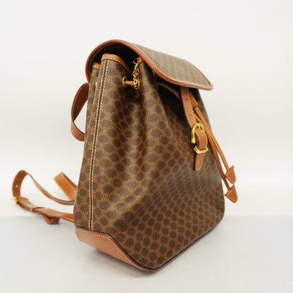 Celine  Macadam Rucksack Women's PVC Backpack Brown