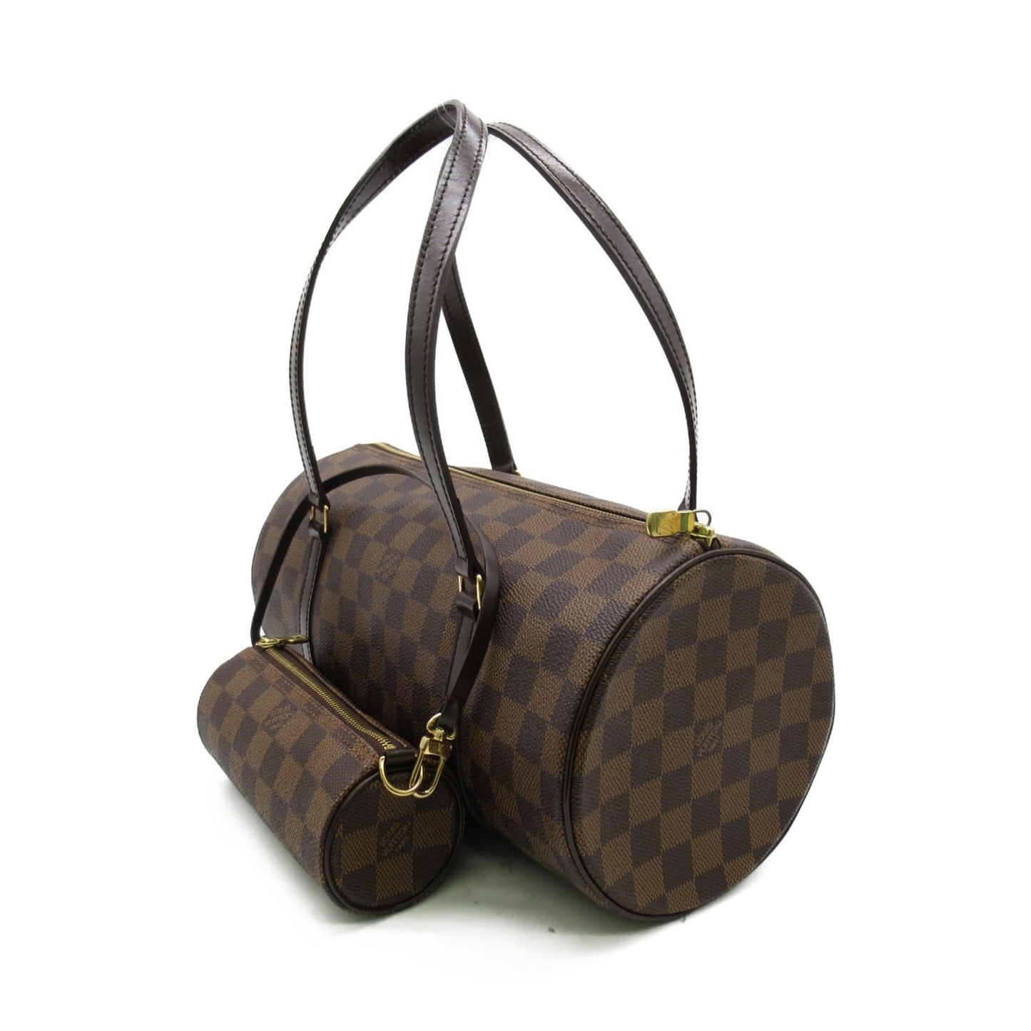 LOUIS VUITTON Papillon 30 Brown Ebene Damier PVC coated canvas N51303