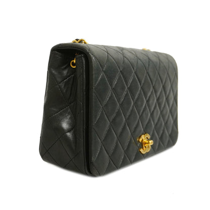 ChanelAuth  Matelasse Diana Flap Single Chain Lambskin Women's Leather Shoulder