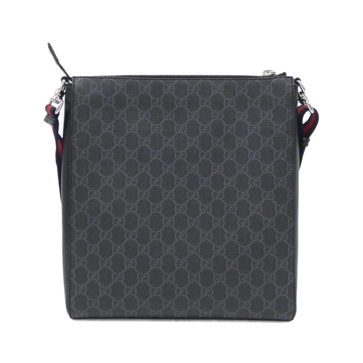 Gucci Black Gray Gg Supreme Shoulder Bag