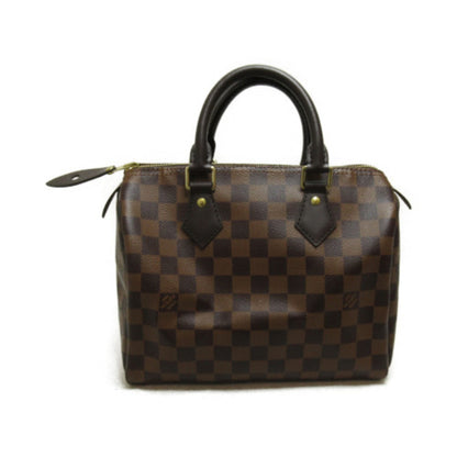 Louis Vuitton Speedy 25 Brown Ebene Damier PVC coated canvas N41365