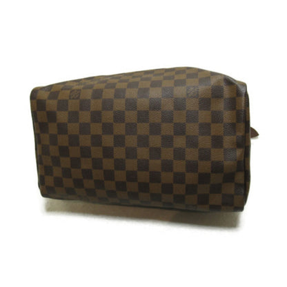 LOUIS VUITTON Speedy 30 Brown Ebene Damier PVC coated canvas N41531