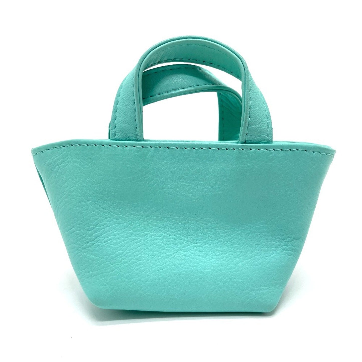 Christian Dior Turquoise Leather Handbag Pouch ()