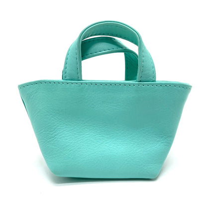Christian Dior Turquoise Leather Handbag Pouch ()