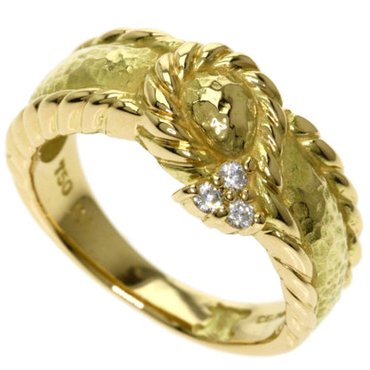 Celine Diamond Ring / K18 Yellow Gold Ladies Celine