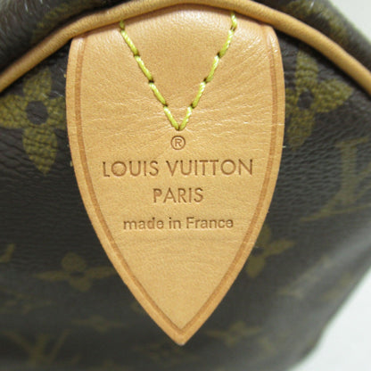 LOUIS VUITTON Speedy 30 Brown Monogram PVC coated canvas M41108