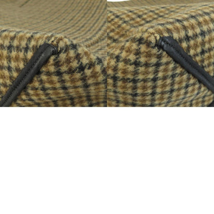 Celine Hippo Phantom Tweed Pattern Tote Bag Cotton Women's