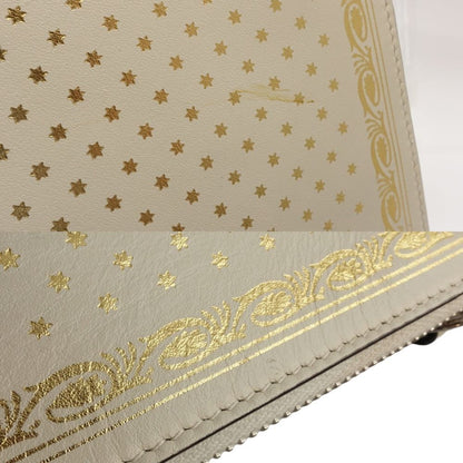 Gucci Ivory Leather Clutch Bag