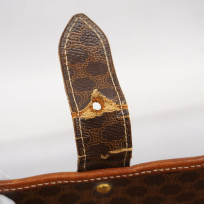 Celine  Macadam Handbag Women's PVC Handbag Brown