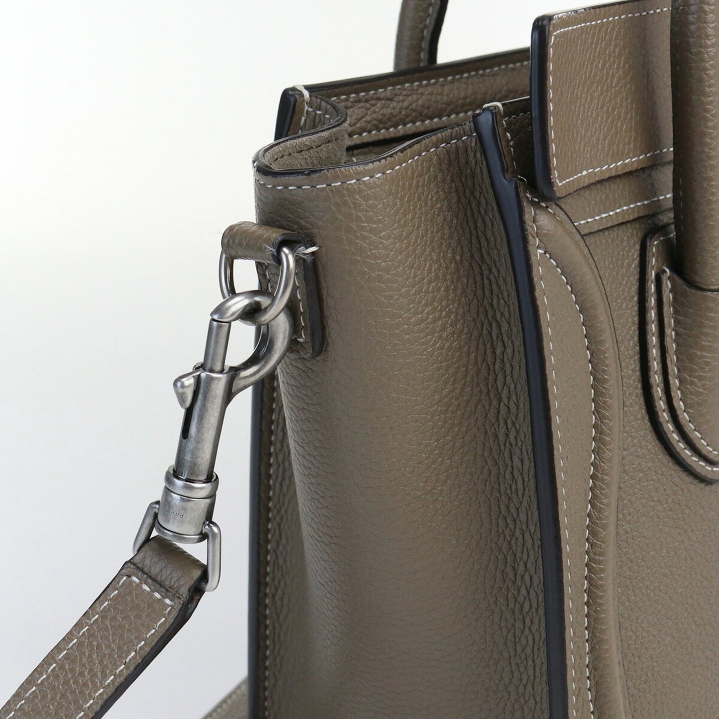 Celine Luggage Nano 189243DRU.09SO Handbag Leather Ladies