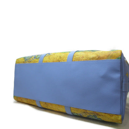 Louis Vuitton Van Gogh Keepall Bandouliere 50 Blue PVC coated canvas Masters collection M43347