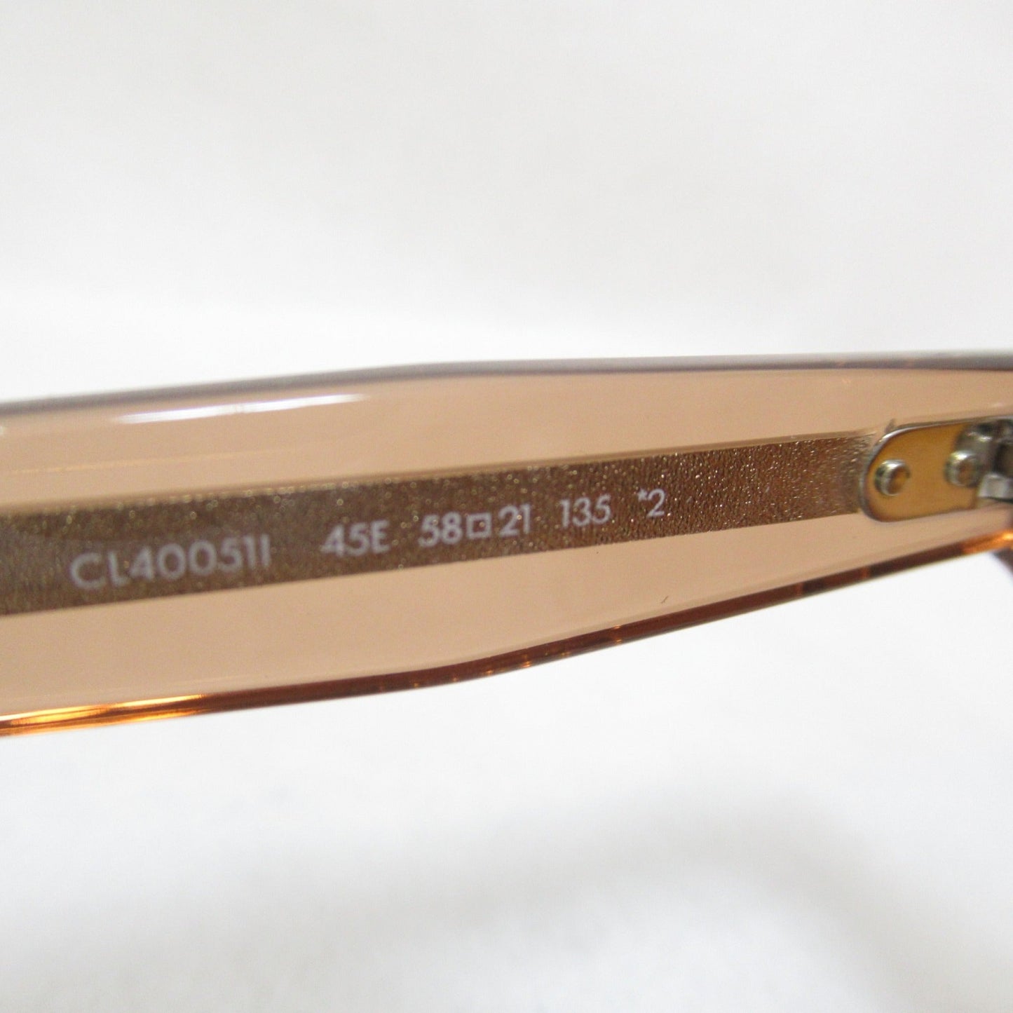 Celine sunglasses Brown Plastic 40051I 45E