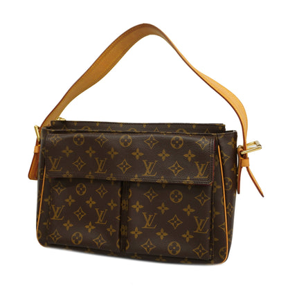 Louis VuittonAuth  Monogram Viva Cite GM M51163 Women's Shoulder Bag